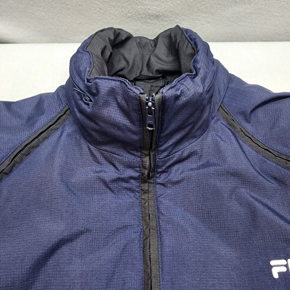 FILA 3-1 Men's Outdoor Navy Blue Jacket Coat Fleece Lined Zip Out Vest Sz XL - Picture 4 of 8